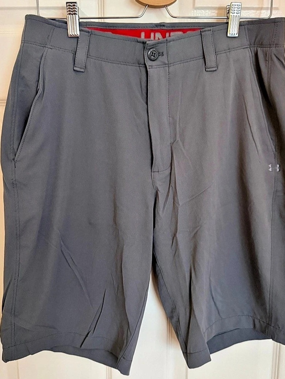 Under Armour UA Matchplay Golf Shorts Gray Waist 34